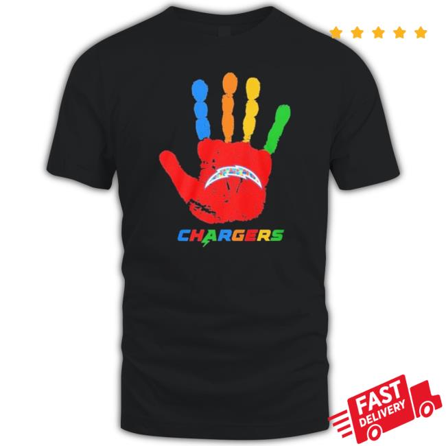 Los Angeles Chargers Hand Autism 2023 shirt