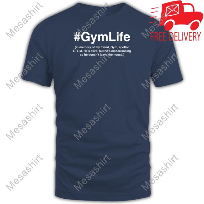 #Gymlife In Memory Of My Friend, Gym, Spelled G-Y-M Sweatshirt