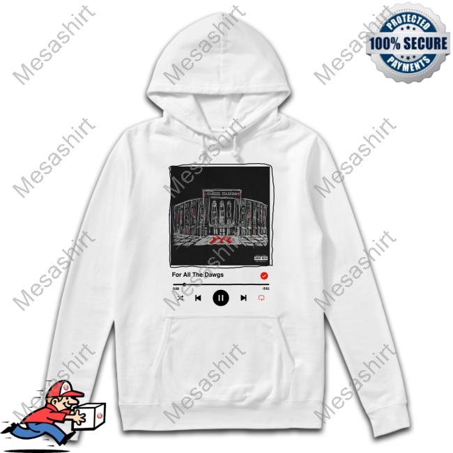 For All The Dawgs Comfort Colors Vintage Hooded Sweatshirt